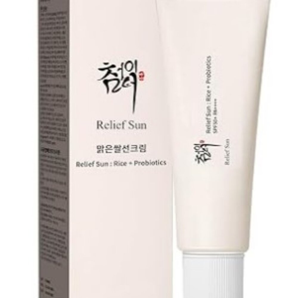 Organic Korean sunscreen SPF50+, PA++++ Rice & Probiotics | Korean Skin Care